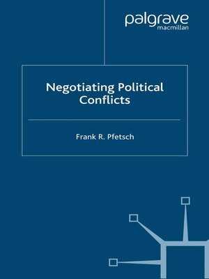 cover image of Negotiating Political Conflicts